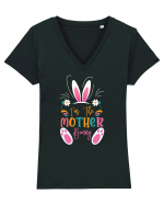 I'm The Mother Bunny Tricou mânecă scurtă guler V Damă Evoker