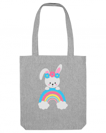 Bunny Rainbow Heather Grey