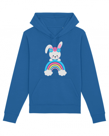 Bunny Rainbow Royal Blue