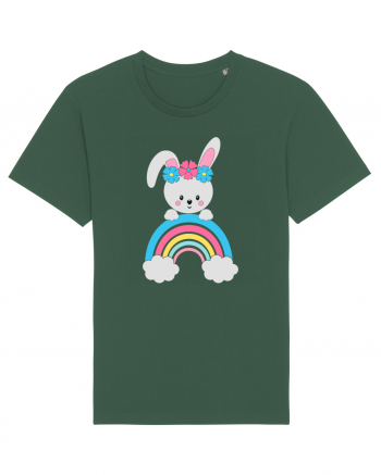 Bunny Rainbow Bottle Green