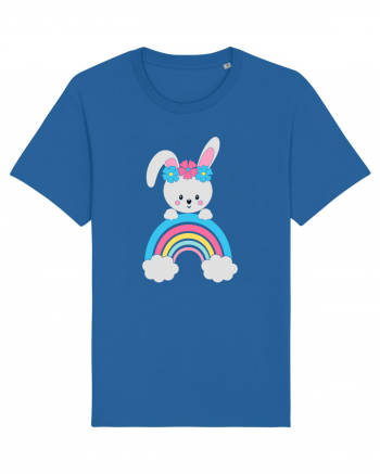 Bunny Rainbow Royal Blue