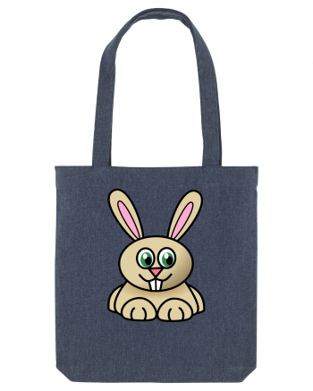 Bunny Cartoon Midnight Blue