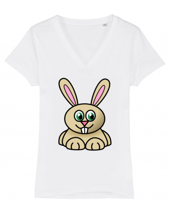 Bunny Cartoon White