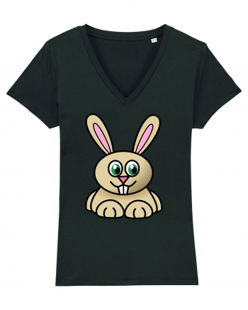 Bunny Cartoon Black