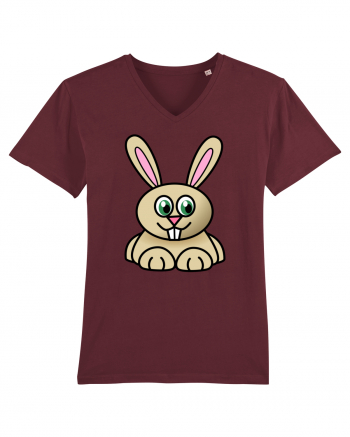 Bunny Cartoon Burgundy