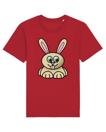 Bunny Cartoon Red