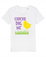 Chicks dig me Tricou mânecă scurtă  Copii Mini Creator