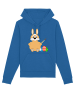 Easter bunny painting eggs Hanorac Unisex Drummer