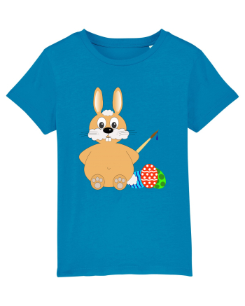 Easter bunny painting eggs Azur