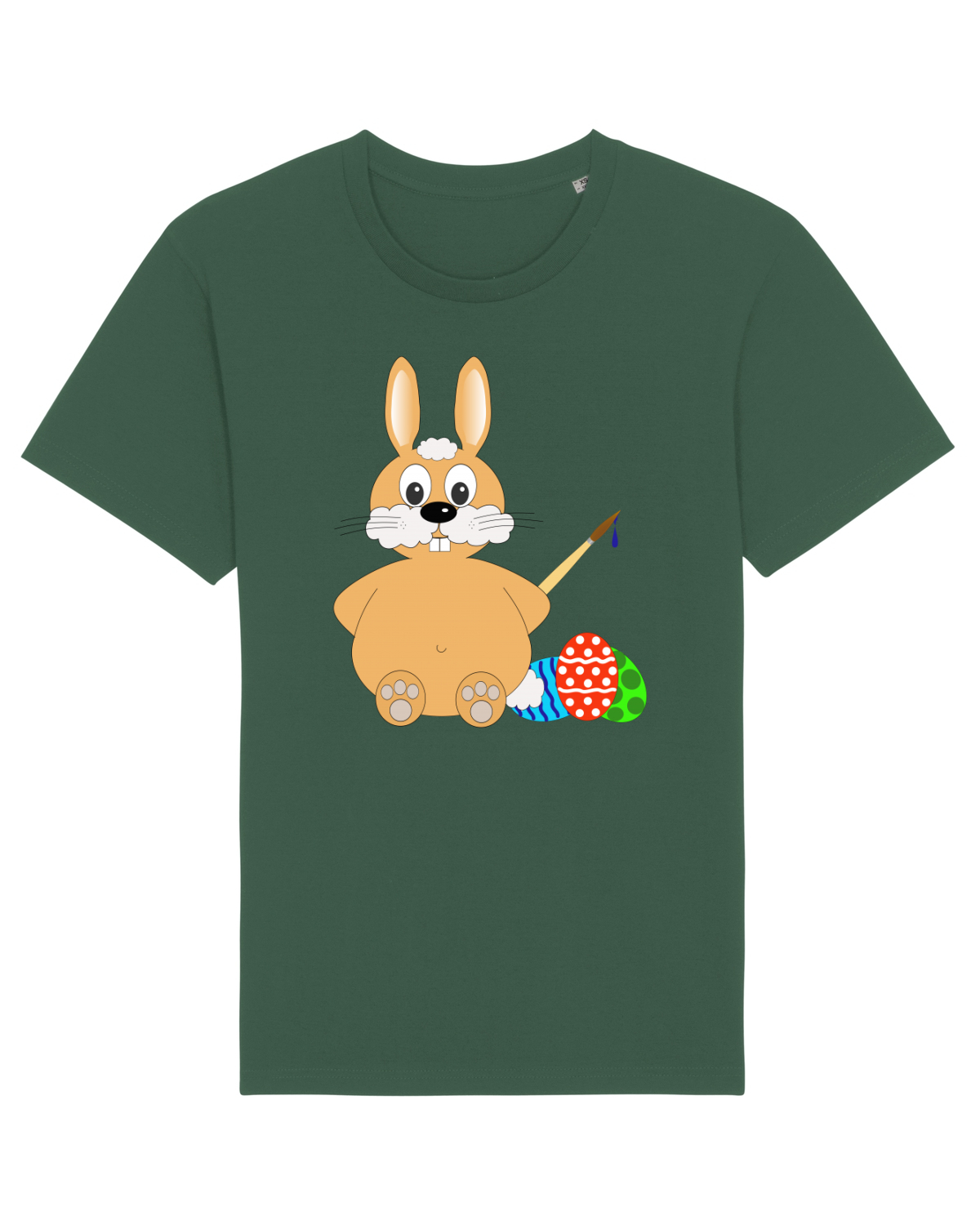 Tricou mânecă scurtă Unisex Rocker Bottle Green