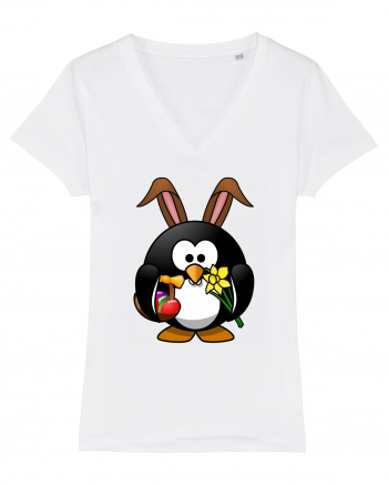 Easter Penguin White