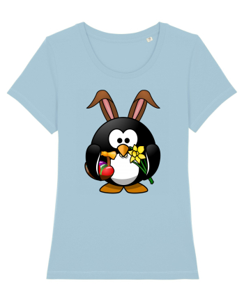 Easter Penguin Sky Blue