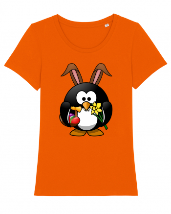 Easter Penguin Bright Orange