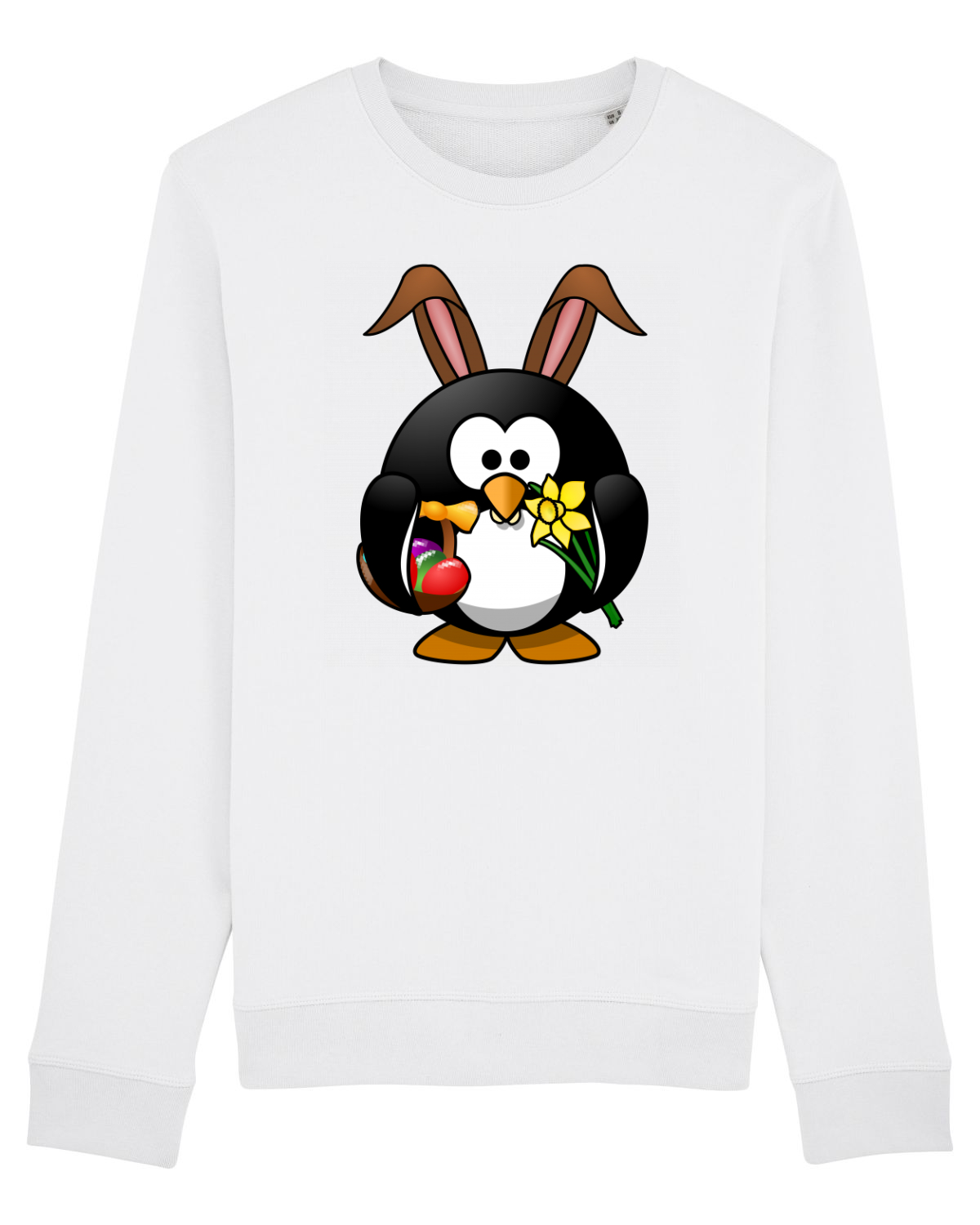 Bluză mânecă lungă Unisex Rise White