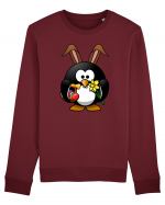 Easter Penguin Bluză mânecă lungă Unisex Rise