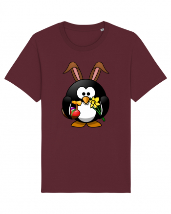Easter Penguin Burgundy
