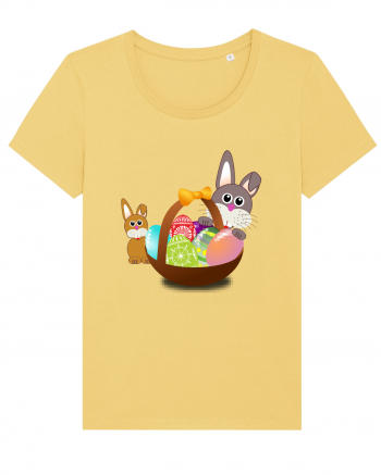 Easter rabbit with baby rabbit Jojoba