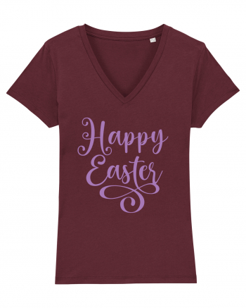 Happy Easter / Paste Fericit Burgundy