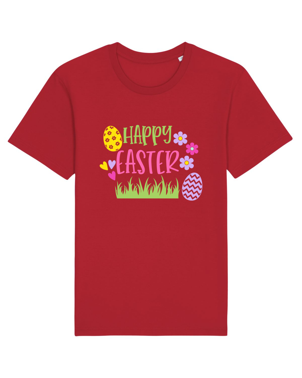 Tricou mânecă scurtă Unisex Rocker Red