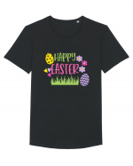 Happy Easter / Paste Fericit Tricou mânecă scurtă guler larg Bărbat Skater