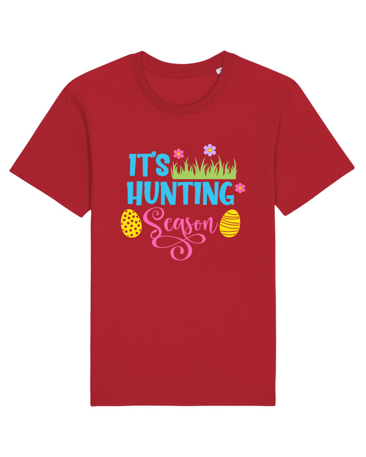 Tricou mânecă scurtă Unisex Rocker Red