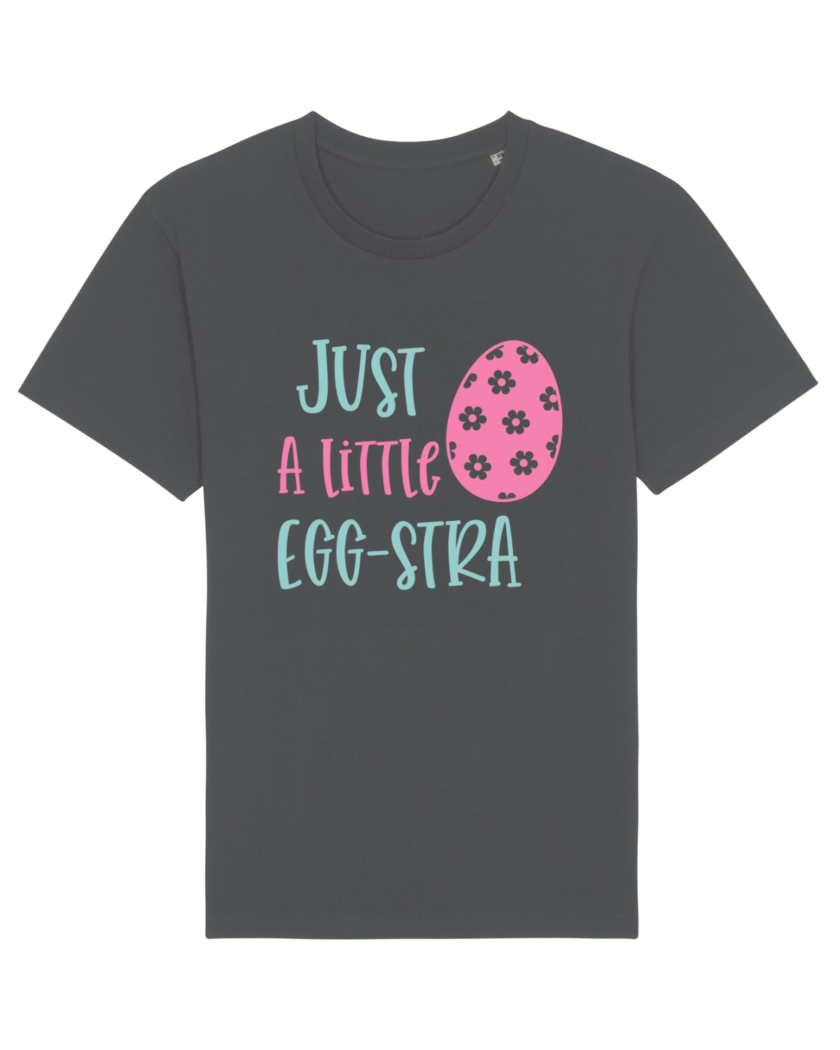 Tricou mânecă scurtă Unisex Rocker Anthracite