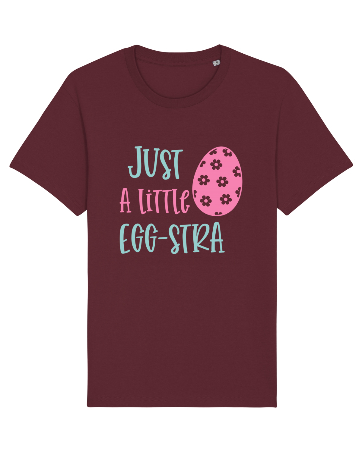 Tricou mânecă scurtă Unisex Rocker Burgundy