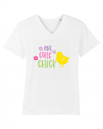 One Cute Chick White