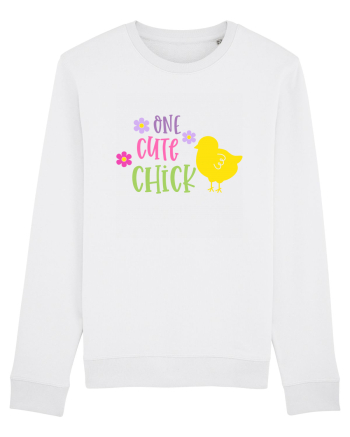 One Cute Chick White