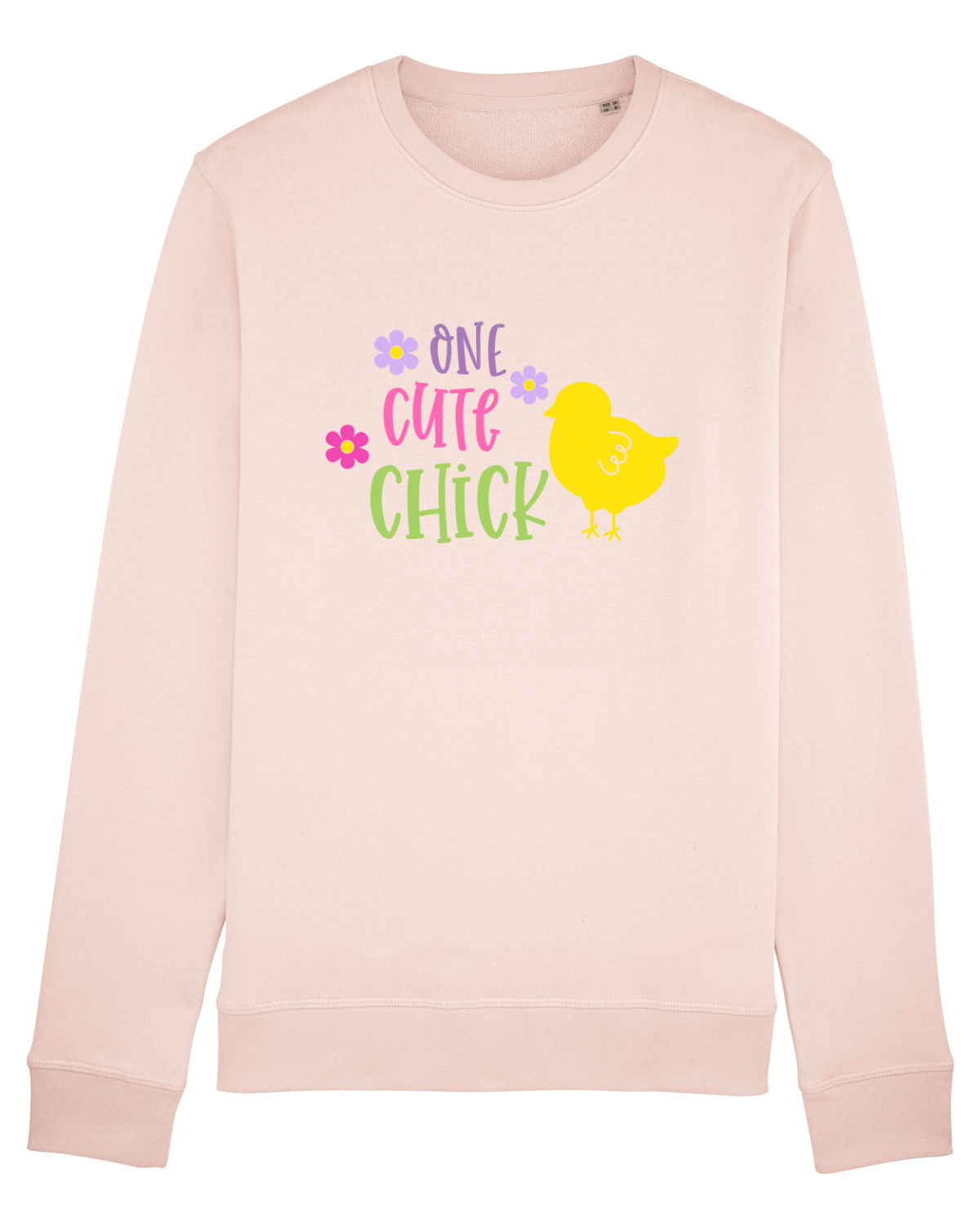 Bluză mânecă lungă Unisex Rise Candy Pink