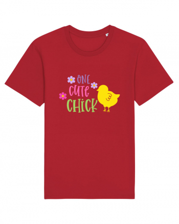 One Cute Chick Red