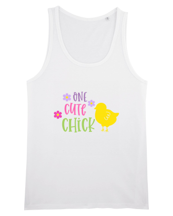 One Cute Chick White
