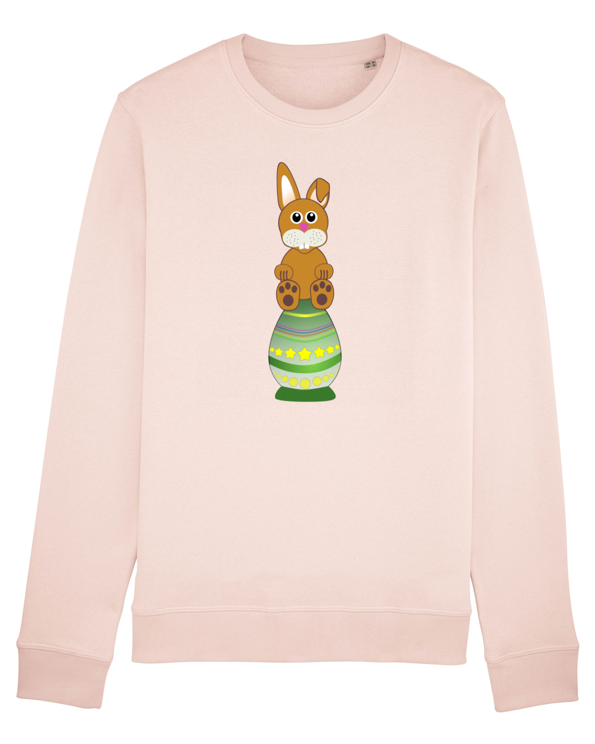 Bluză mânecă lungă Unisex Rise Candy Pink