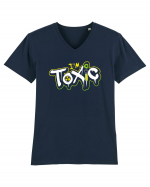 I'm Toxic. Tricou mânecă scurtă guler V Bărbat Presenter