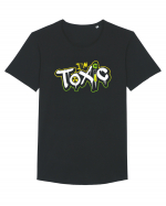 I'm Toxic. Tricou mânecă scurtă guler larg Bărbat Skater