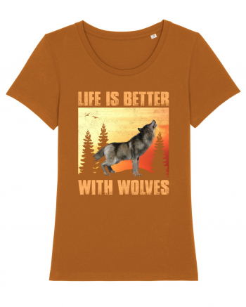 Life Is Better With Wolves Roasted Orange