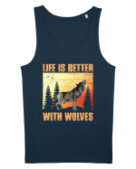 Life Is Better With Wolves Maiou Bărbat Runs