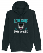 Lone Wolf Born To Ride Hanorac cu fermoar Unisex Connector