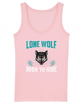 Lone Wolf Born To Ride Cotton Pink