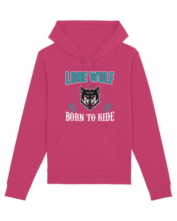 Lone Wolf Born To Ride Raspberry