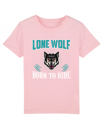 Lone Wolf Born To Ride Cotton Pink