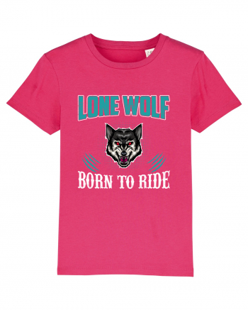 Lone Wolf Born To Ride Raspberry