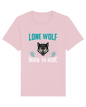 Lone Wolf Born To Ride Cotton Pink