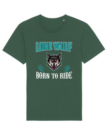 Lone Wolf Born To Ride Bottle Green