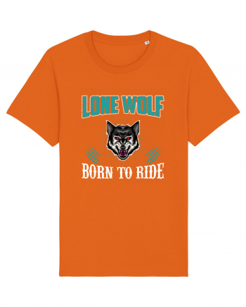 Lone Wolf Born To Ride Bright Orange