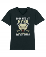 Look Into My Eyes Tricou mânecă scurtă guler V Bărbat Presenter