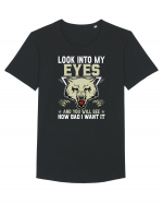 Look Into My Eyes Tricou mânecă scurtă guler larg Bărbat Skater