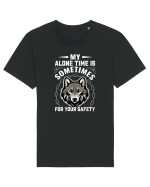 My Alone Time Is Sometimes For Your Safety Tricou mânecă scurtă Unisex Rocker