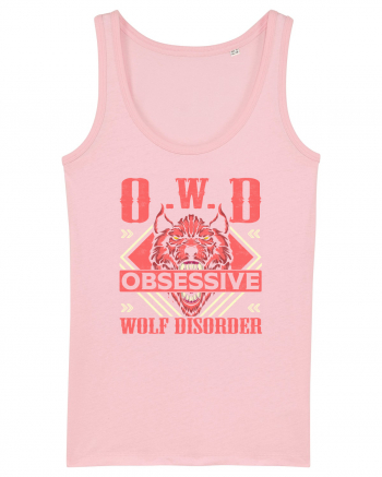 O.W.D. Obsessive Wolf Disorder Cotton Pink