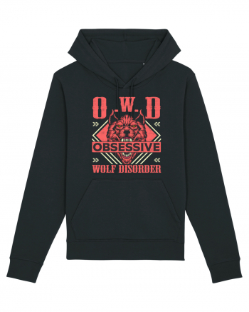 O.W.D. Obsessive Wolf Disorder Black